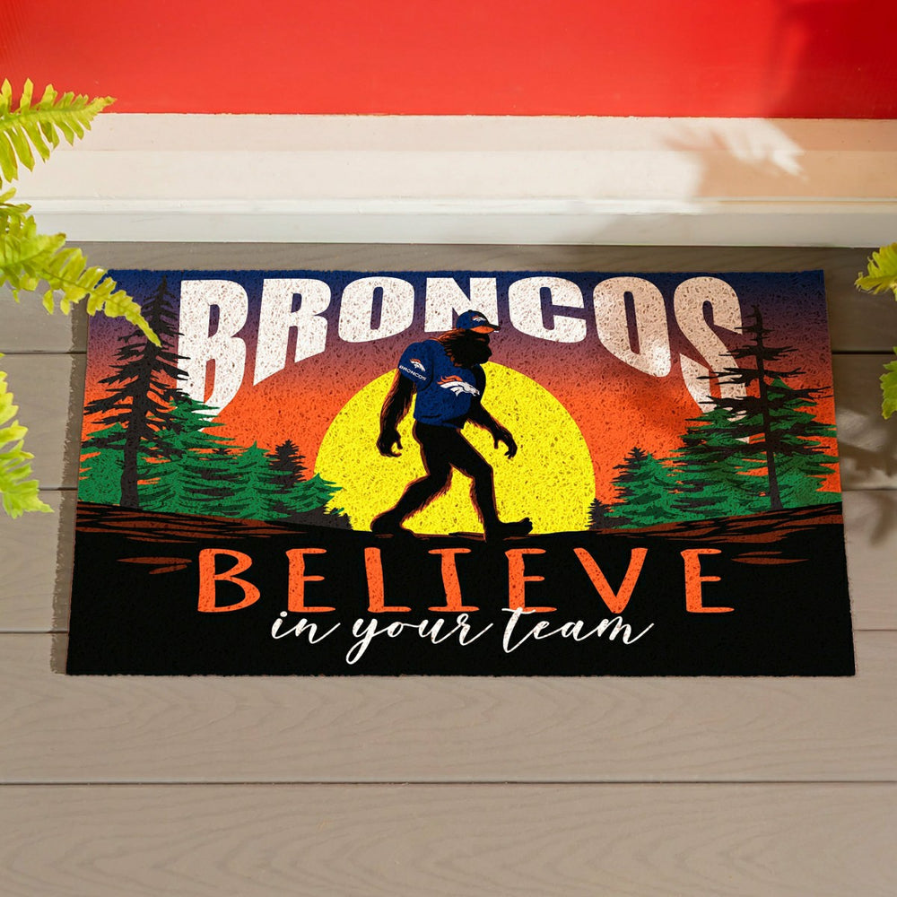 Denver Broncos Bigfoot PVC Mat, 28"x16" - NFL