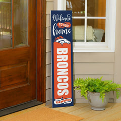 Denver Broncos 47" Double Sided Leaner, Halloween - NFL Home