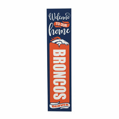 Denver Broncos 47" Double Sided Leaner, Halloween - NFL Home