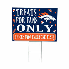 Denver Broncos Yard Sign, Halloween Treats for Fans - NFL Home