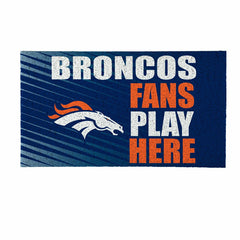 Denver Broncos Fan Mat, 28"x16" - NFL