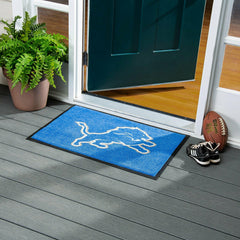2'x3' USA Made Indoor/Outdoor Entryway Mat, Detroit Lions - NFL