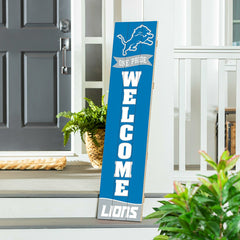 Detroit Lions Large Single Sided Leaner, 46" - NFL Home