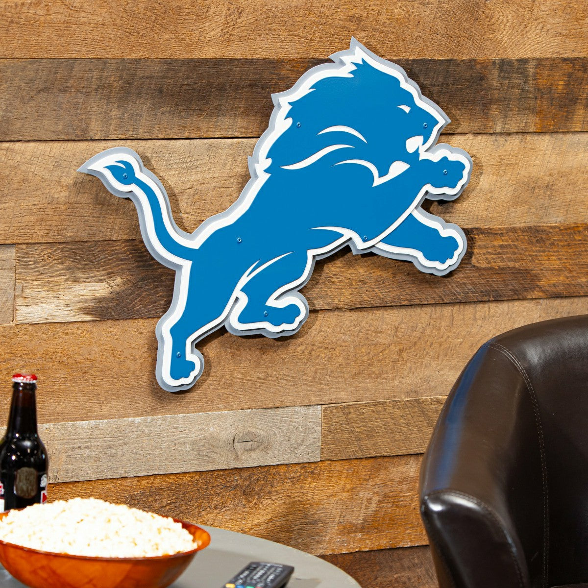 Detroit Lions Premier Metal Wall Art - NFL Home