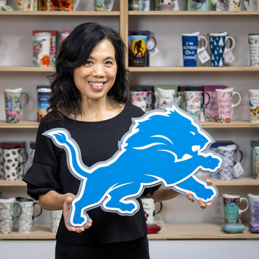 Detroit Lions Premier Metal Wall Art - NFL Home