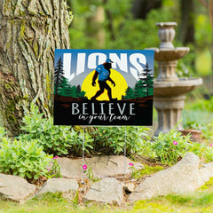 Detroit Lions Yard Sign, Bigfoot - NFL Home