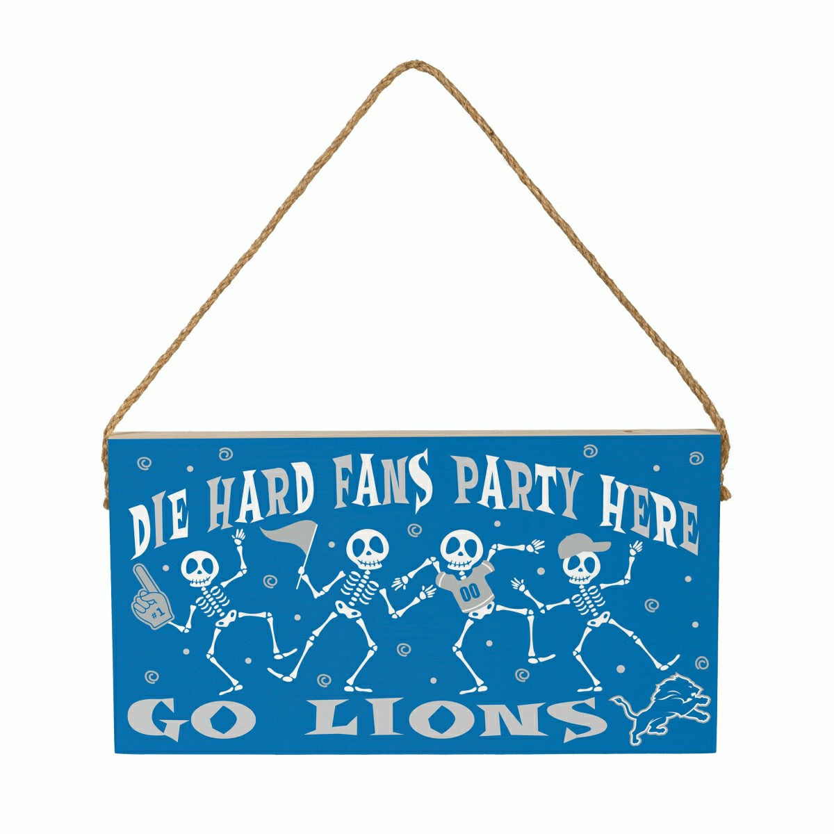 Detroit Lions Halloween Wood Wall Sign, 6x11 - NFL Home