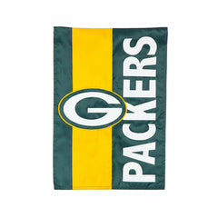 Green Bay Packers Embellished Garden Flag - NFL Home