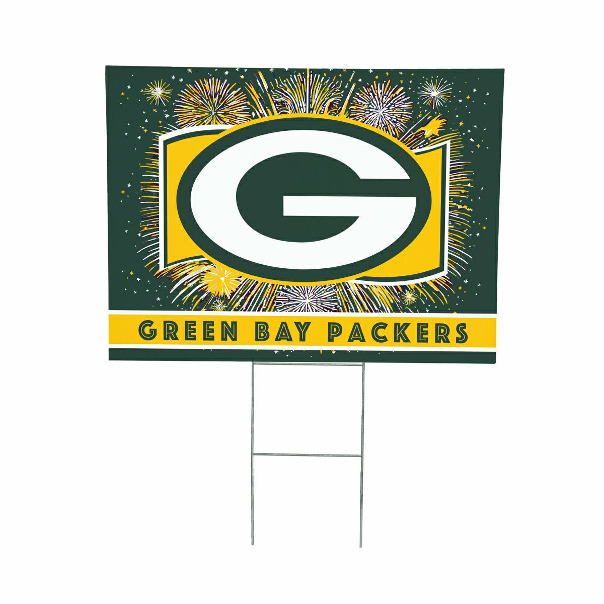 Green Bay Packers Yard Sign, Patriotic - NFL Home