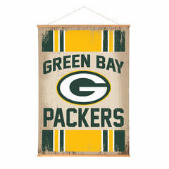 Green Bay Packers, Canvas Wall Tapestry, Large, 54x36 - NFL Home