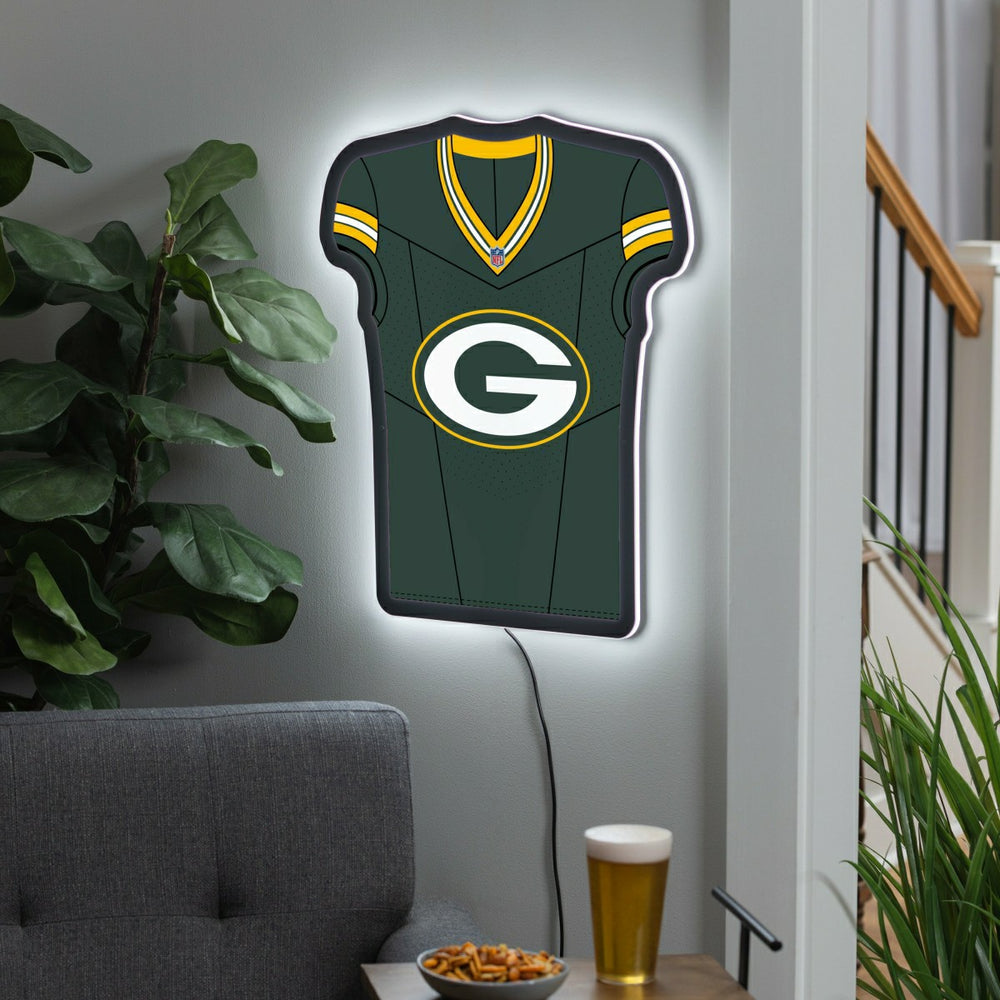 Green Bay Packers NFL Football Jersey Edgelite LED Decor - NFL