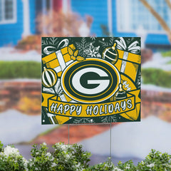 Green Bay Packers Yard Sign, Holiday - NFL Home