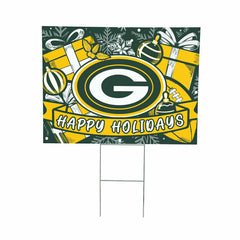 Green Bay Packers Yard Sign, Holiday - NFL Home