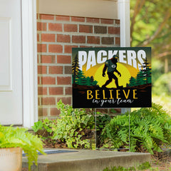 Green Bay Packers Yard Sign, Bigfoot - NFL Home
