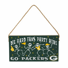 Green Bay Packers Halloween Wood Wall Sign, 6x11 - NFL Home