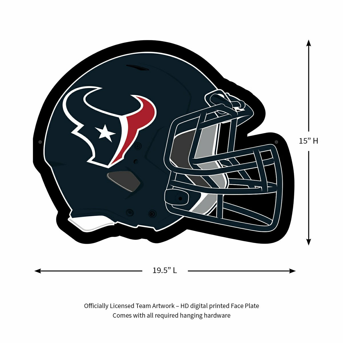 LED Wall Decor, Helmet, Houston Texans - NFL Home