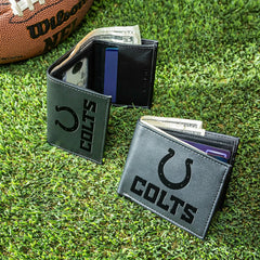 Indianapolis Colts, Bi-Fold and Tri-Fold Wallet Gift Set, Black - NFL Home