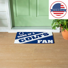Indianapolis Colts, PVC Mat COLOR, Home of a Fan - NFL