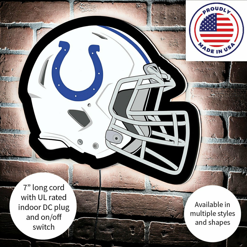 LED Wall Decor, Helmet, Indianapolis Colts - NFL Home