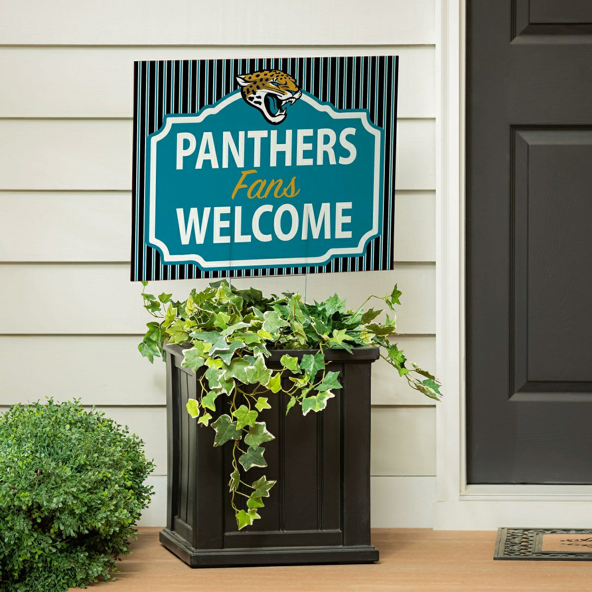 Jacksonville Jaguars Coroplast Yard Sign, "Fans Welcome" - NFL Home