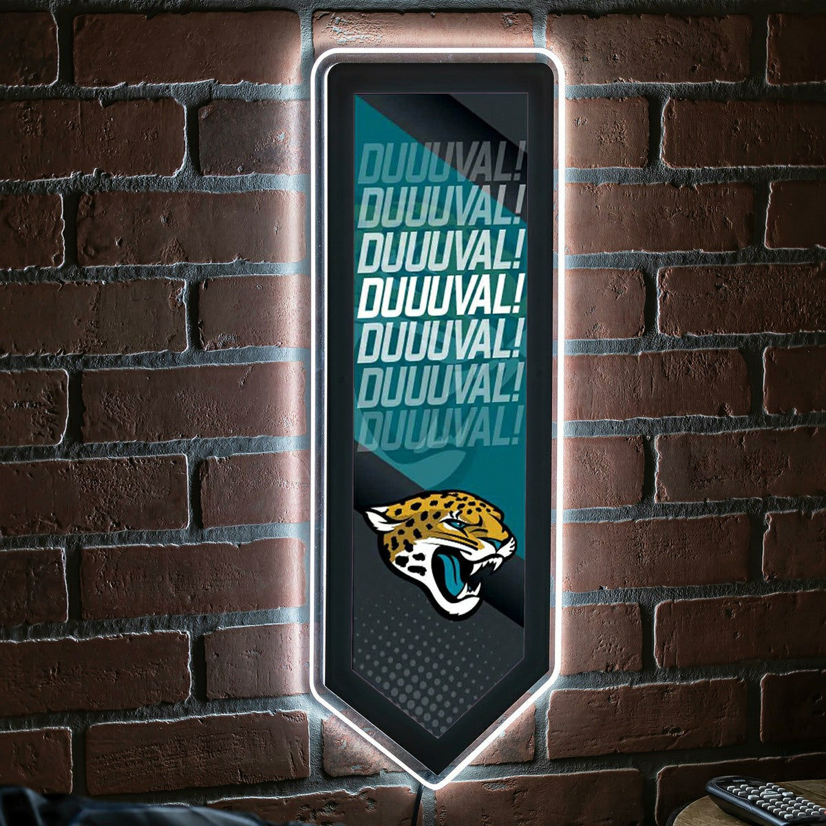 LED Wall Decor, Pennant, Jacksonville Jaguars - NFL Home