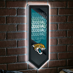LED Wall Decor, Pennant, Jacksonville Jaguars - NFL Home