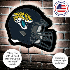 LED Wall Decor, Helmet, Jacksonville Jaguars - NFL Home