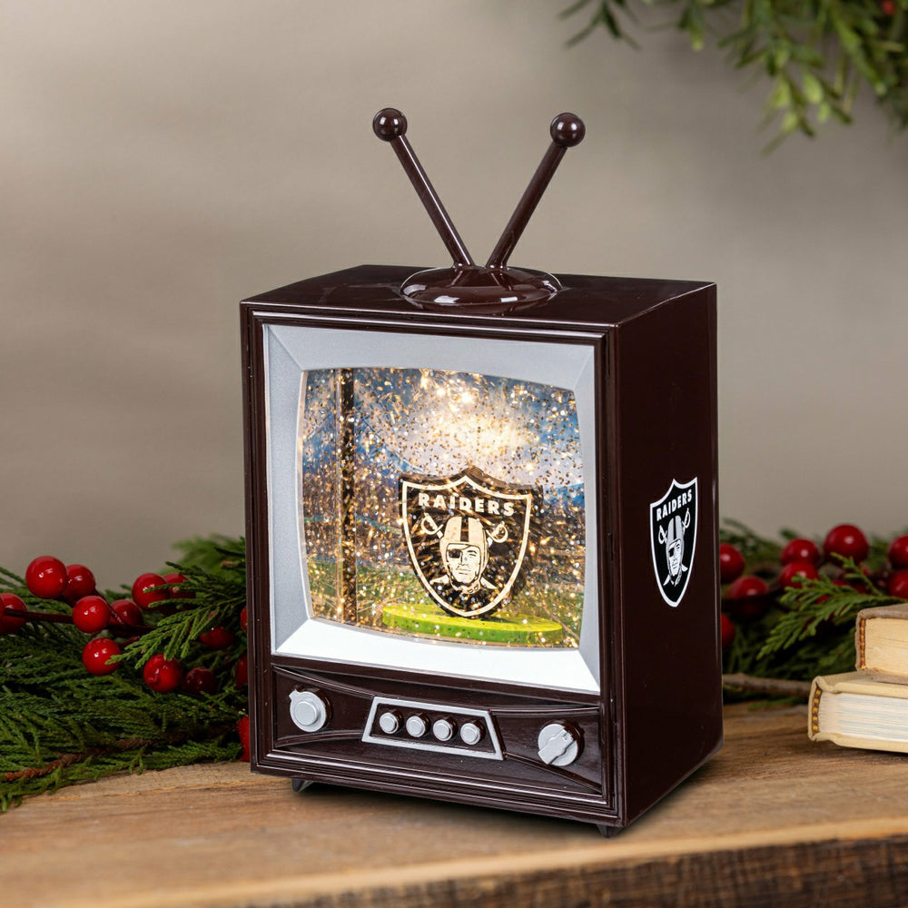 Las Vegas Raiders Vintage TV Water Lantern - NFL Home