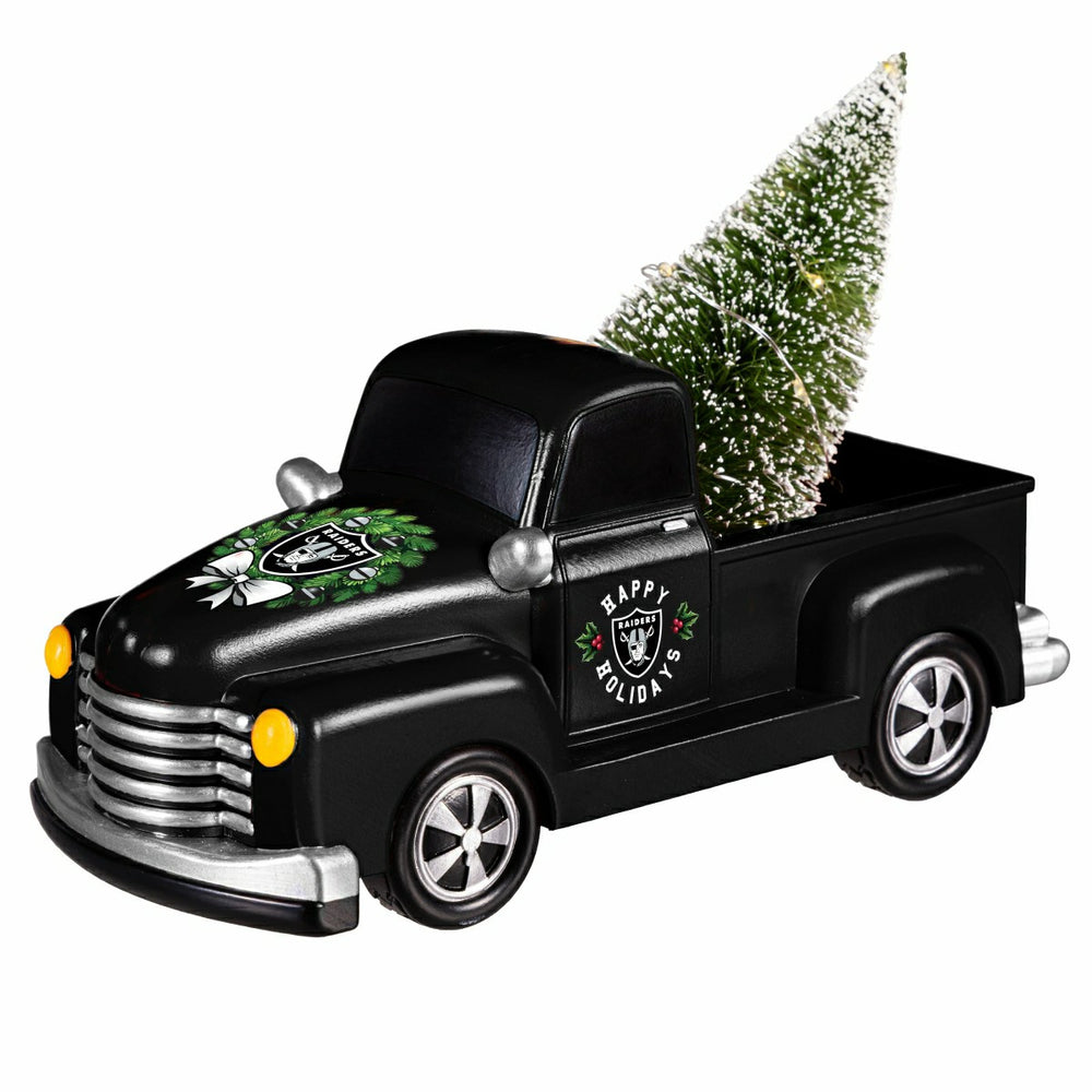Las Vegas Raiders Holiday Rally Truck Statue - NFL Home