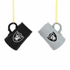 Las Vegas Raiders Ceramic Mini Stein, 3oz, set of 2 - NFL Home