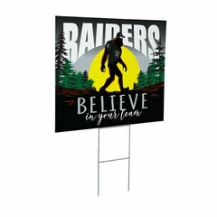 Las Vegas Raiders Yard Sign, Bigfoot - NFL Home