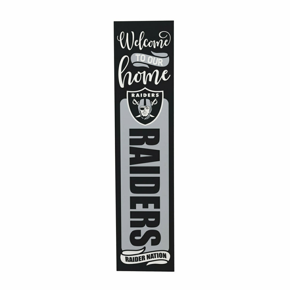 47" Double Sided Leaner, Las Vegas Raiders, Halloween - NFL Home