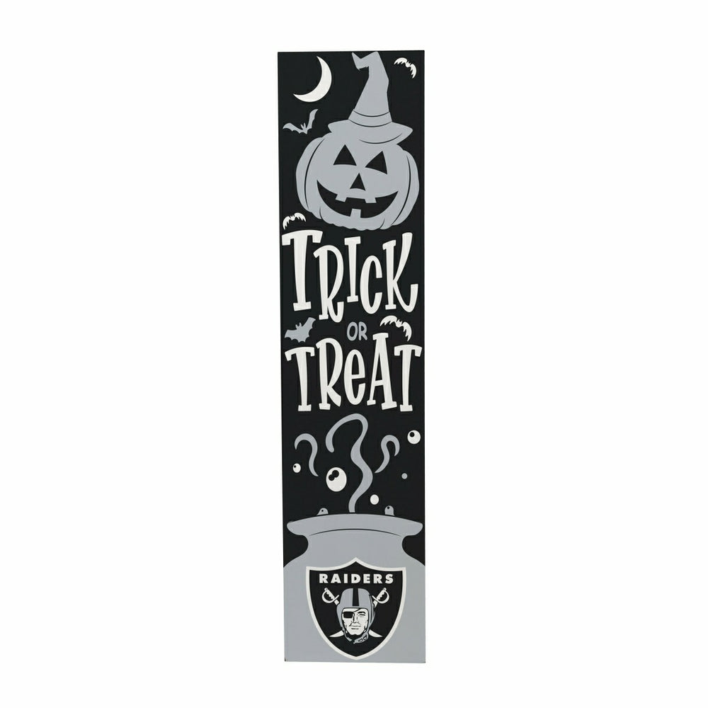 47" Double Sided Leaner, Las Vegas Raiders, Halloween - NFL Home