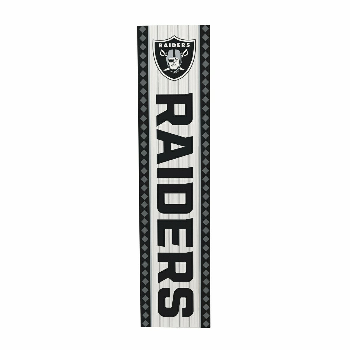47" Double Sided Leaner, Las Vegas Raiders, Christmas - NFL Home