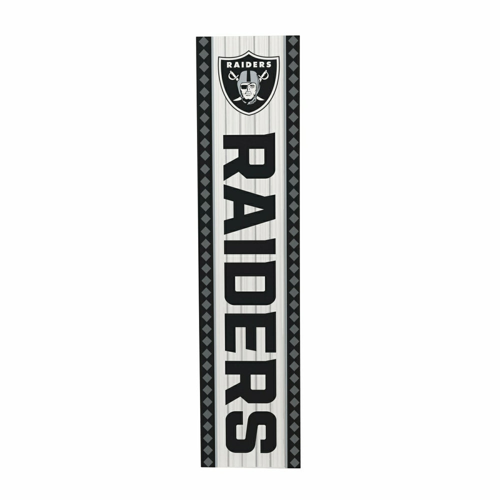 47" Double Sided Leaner, Las Vegas Raiders, Christmas - NFL Home