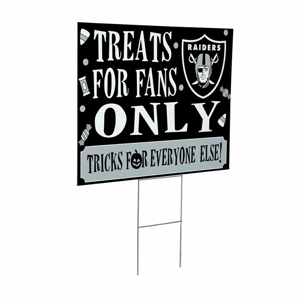 Las Vegas Raiders Yard Sign, Halloween Treats for Fans - NFL Home