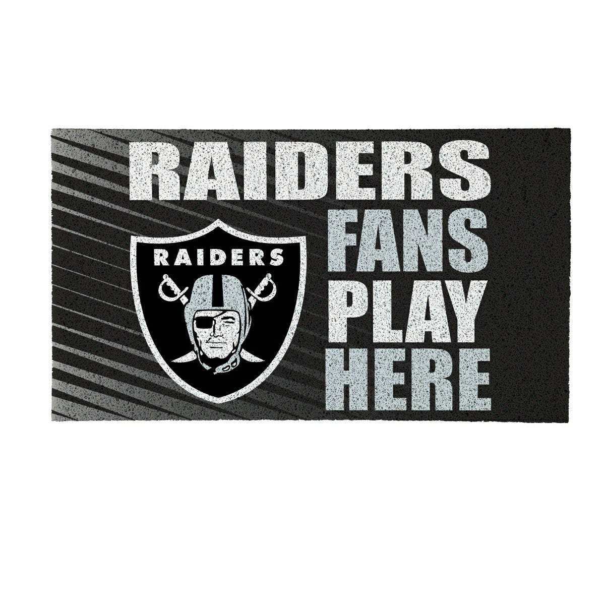 LAS VEGAS RAIDERS Fan Mat, 28"x16" - NFL