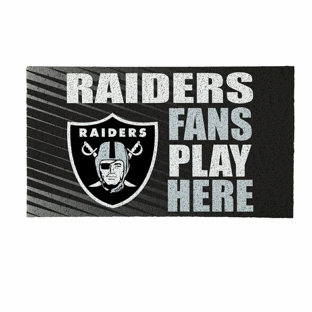 LAS VEGAS RAIDERS Fan Mat, 28"x16" - NFL