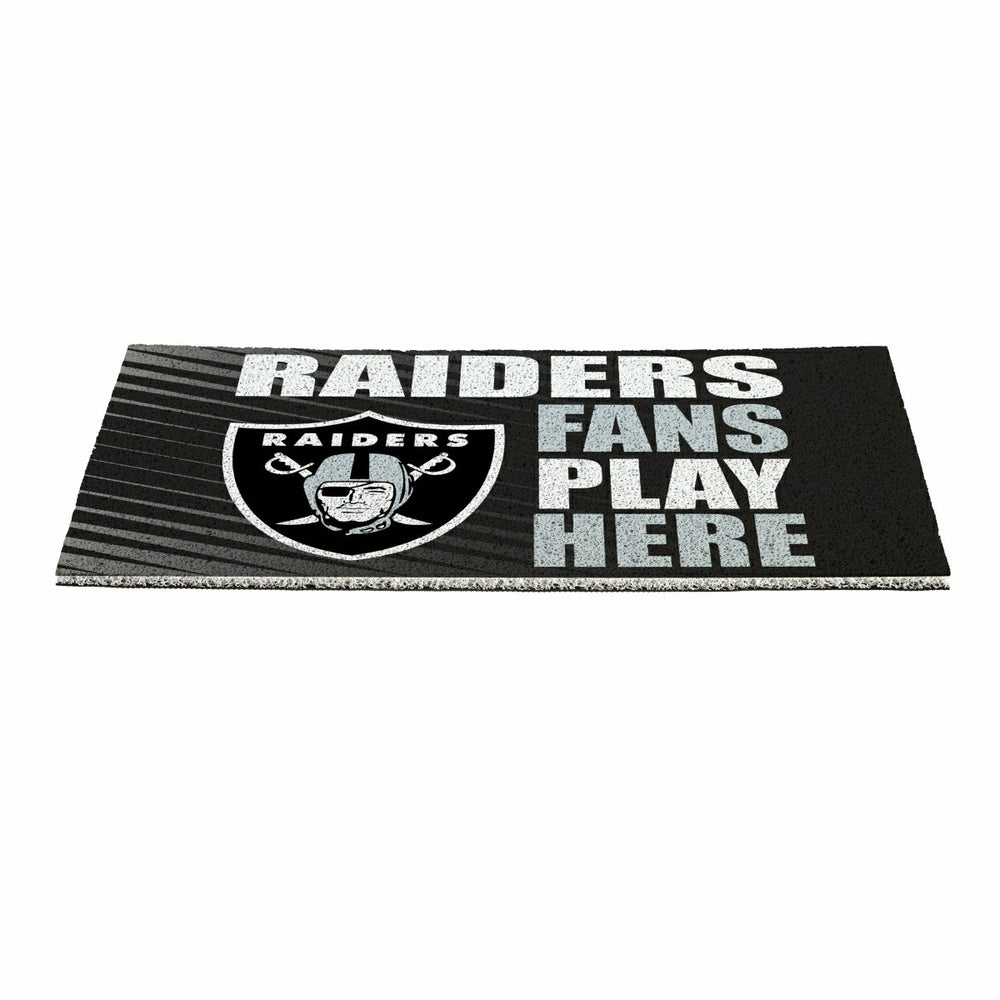 LAS VEGAS RAIDERS Fan Mat, 28"x16" - NFL