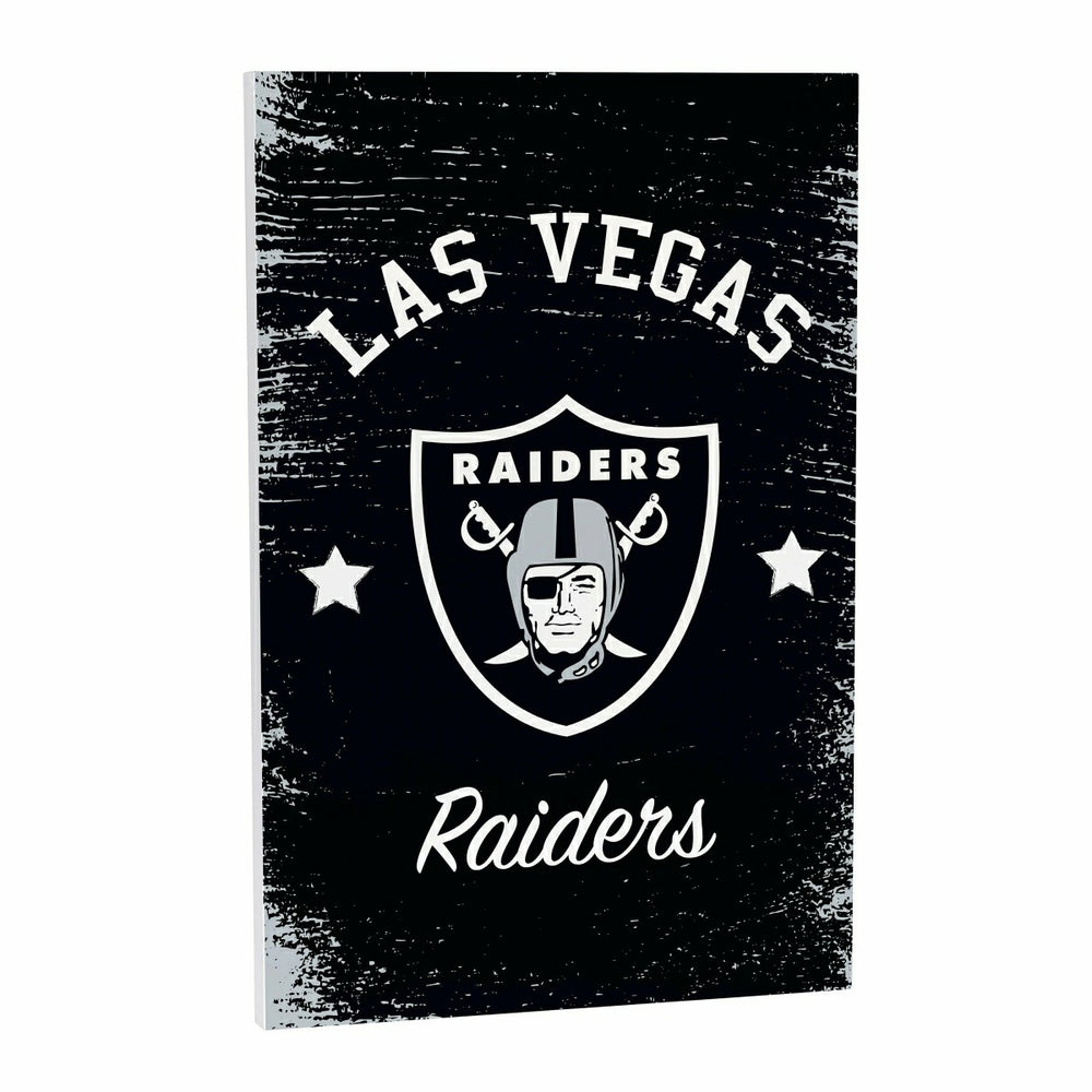 Las Vegas Raiders Wood Wall Sign, 16x24 - NFL Home