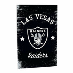Las Vegas Raiders Wood Wall Sign, 16x24 - NFL Home