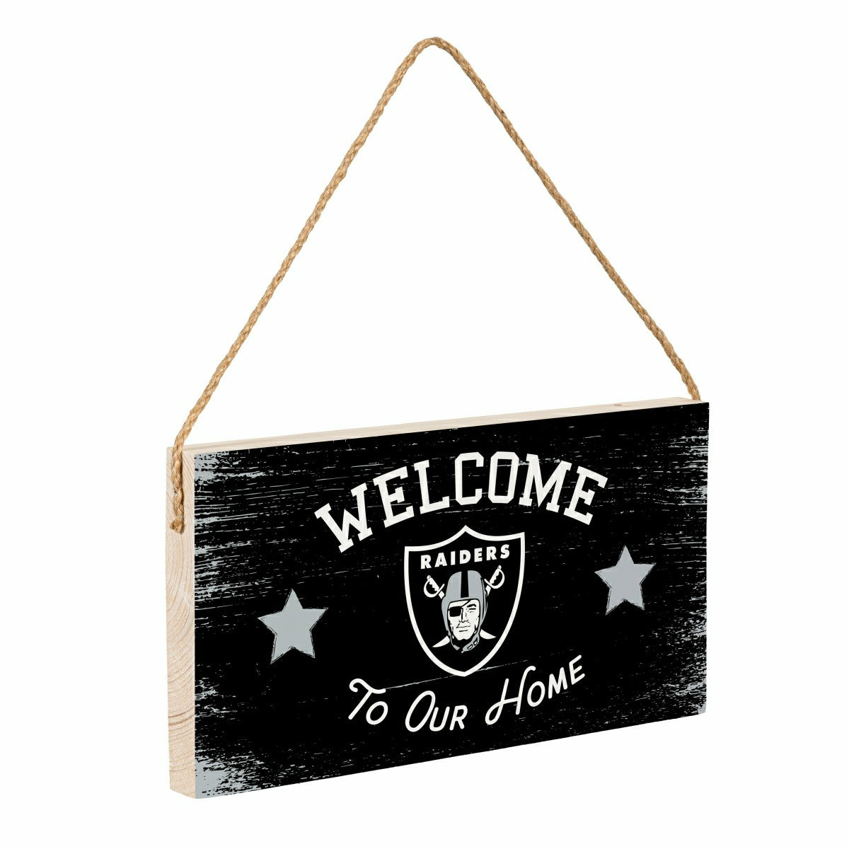 Las Vegas Raiders Wood Wall Sign, 6x11 - NFL Home