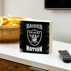 Las Vegas Raiders Plock, Down Home Fans, 6x6 - NFL Home
