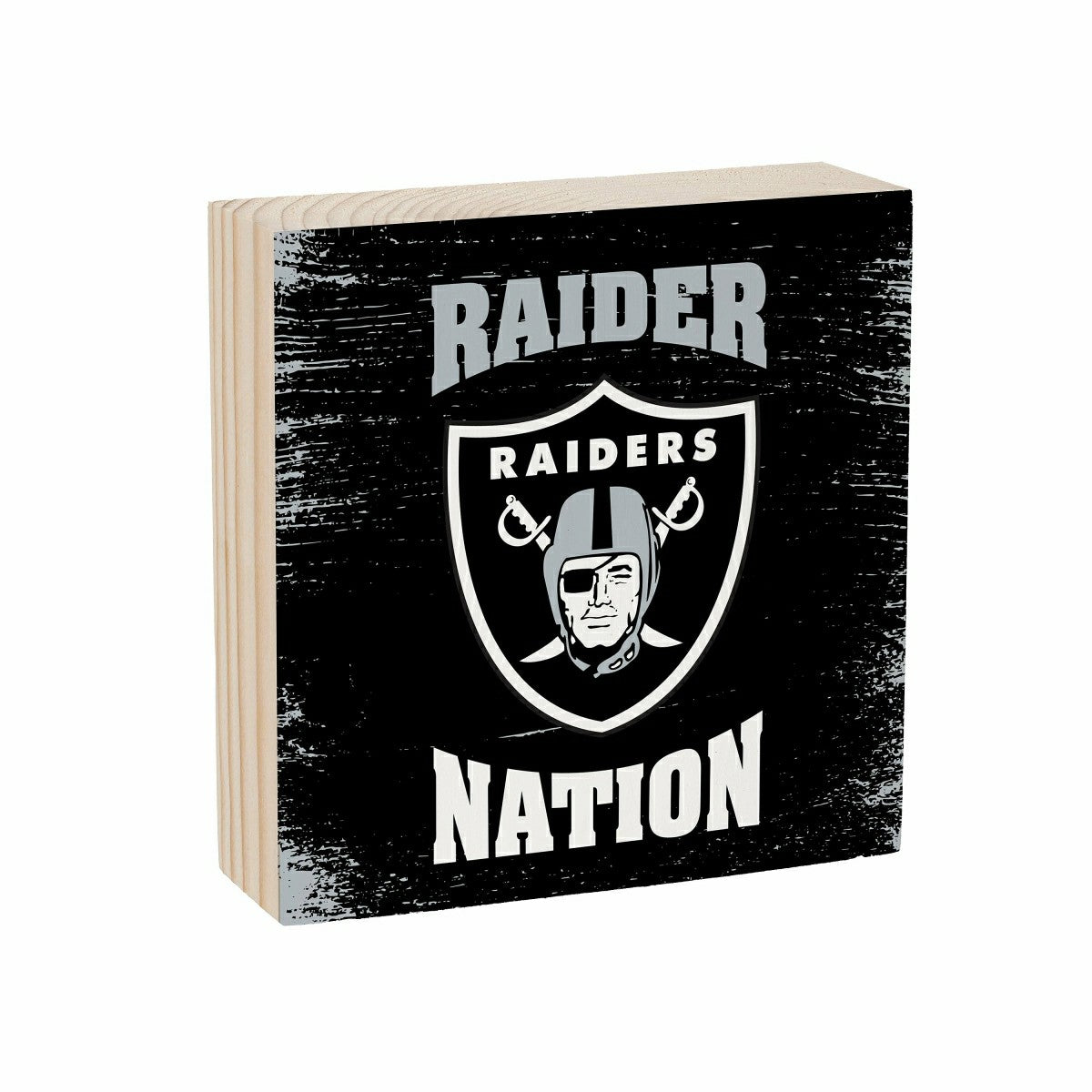 Las Vegas Raiders Plock, Down Home Fans, 6x6 - NFL Home