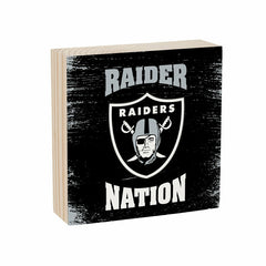 Las Vegas Raiders Plock, Down Home Fans, 6x6 - NFL Home