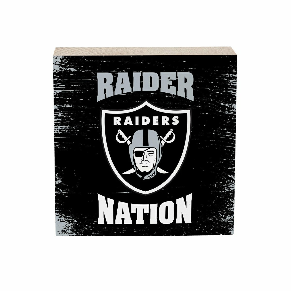 Las Vegas Raiders Plock, Down Home Fans, 6x6 - NFL Home