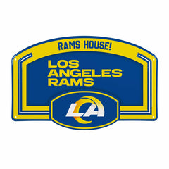 Los Angeles Rams USA Embossed Steel Wall Sign, 11" x 17" - NFL Home