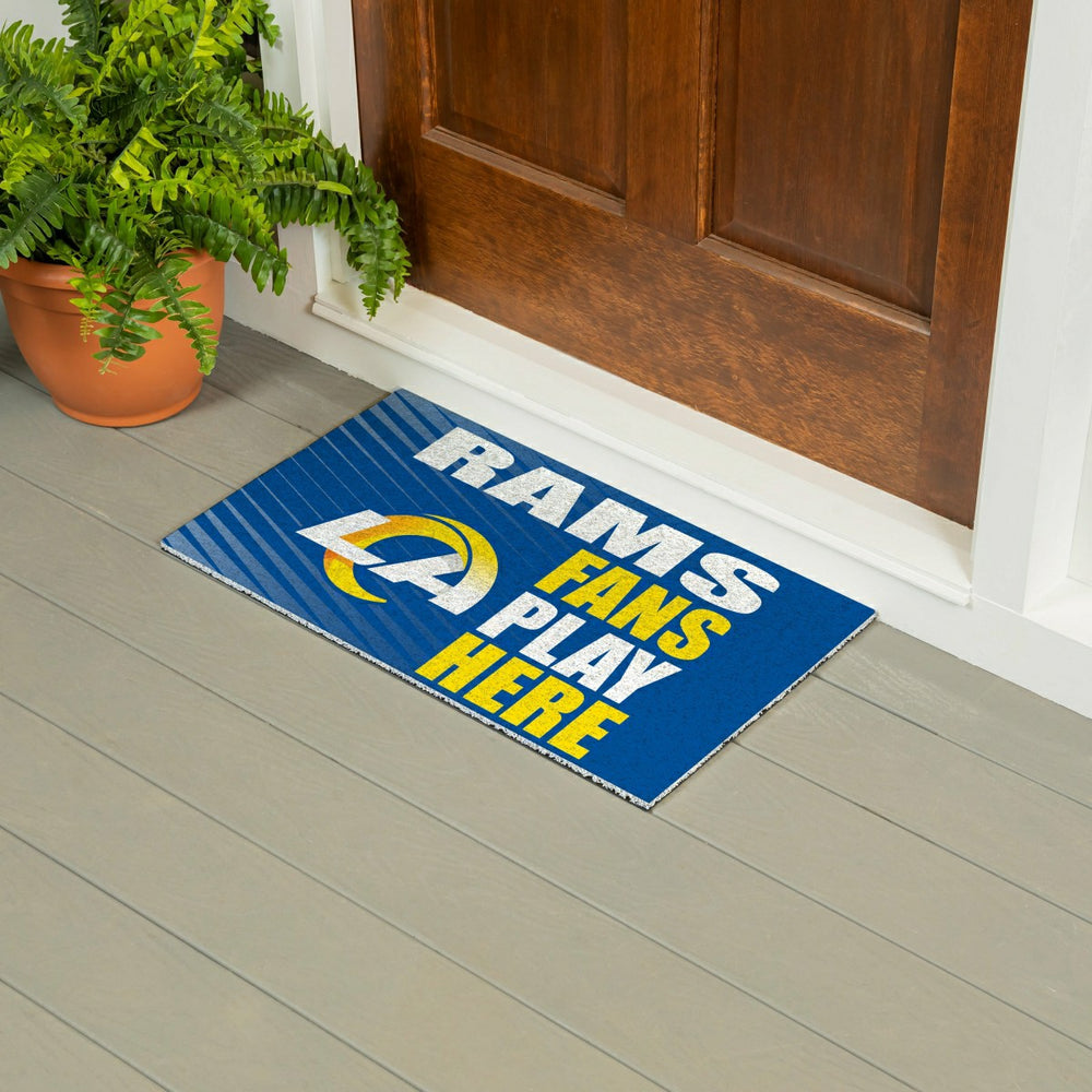 Los Angeles Rams Fan Mat, 28"x16" - NFL
