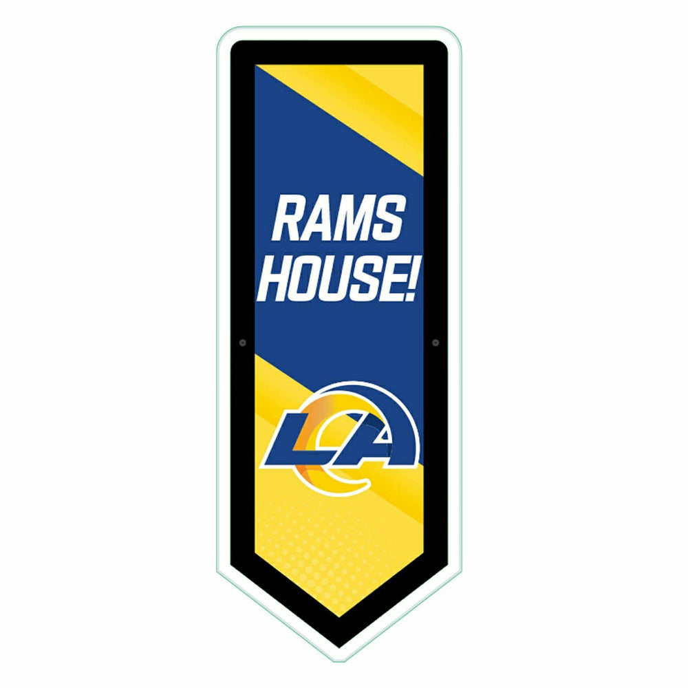 LED Wall Decor, Pennant, Los Angeles Rams - NFL Home