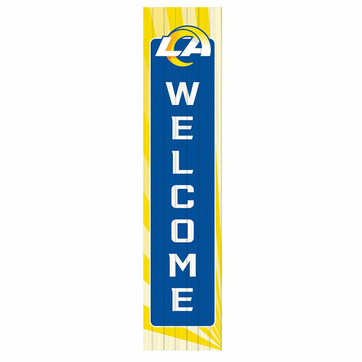 Los Angeles Rams Summer Seasonal Single Sided Large Leaner, 46" - NFL Home